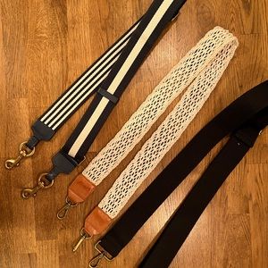 Madewell crossbody bag straps. Three.